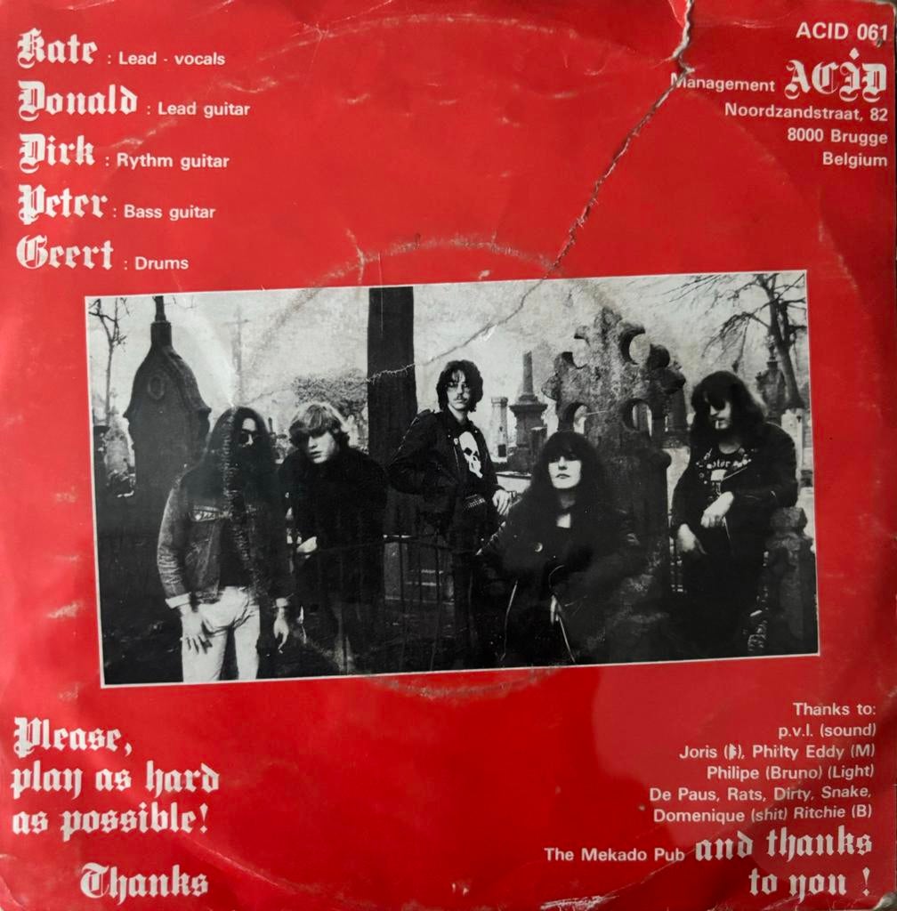 ACID - Lucifera - Ghostriders ( 7” vinyl )1983, Ophalen of Verzenden, Zo goed als nieuw