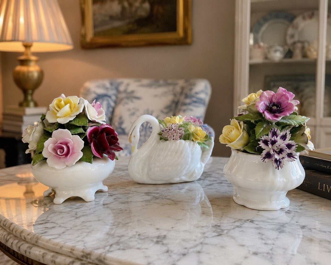 Vintage Engelse Bone China –Royal Doulton, Coalport & Radnor, Enlèvement