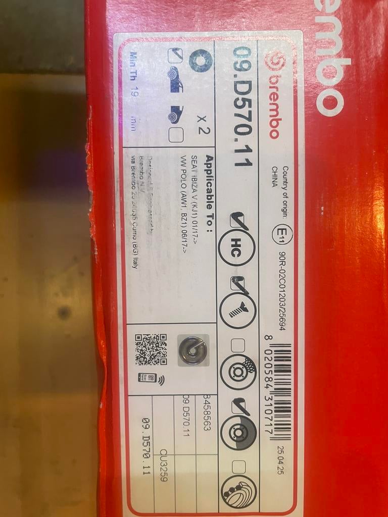 Remmen van brembo, Auto-onderdelen, Ophalen, Nieuw