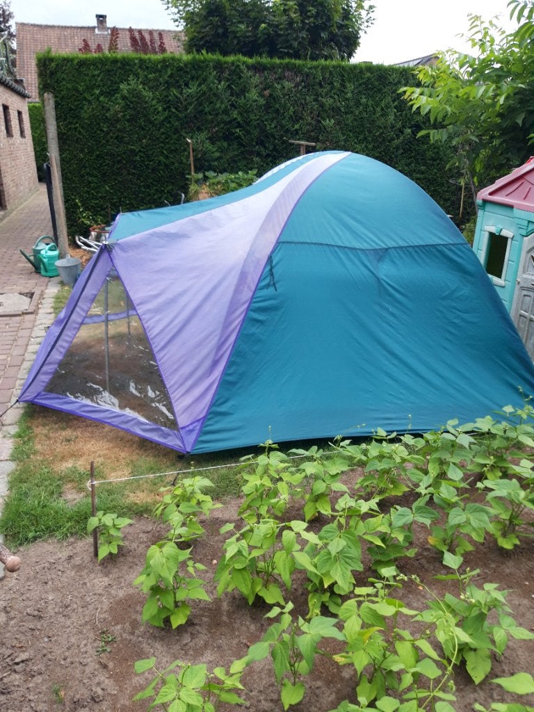 Tunneltent, Ophalen, Gebruikt, Tot en met 3