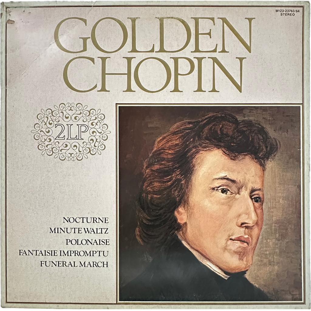 Frédéric Chopin – Golden Chopin- 2 LP 33T, CD & DVD, Orchestre ou Ballet, 12 pouces, Enlèvement ou Envoi, Utilisé