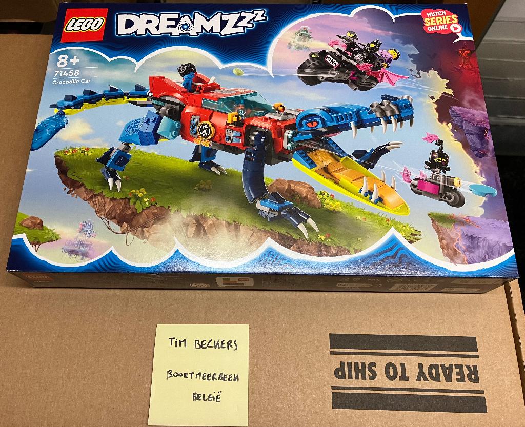 Lego Dreamzzz - Krokodilauto (71458), Overige thema's, Lego, Nieuw, Ophalen of Verzenden