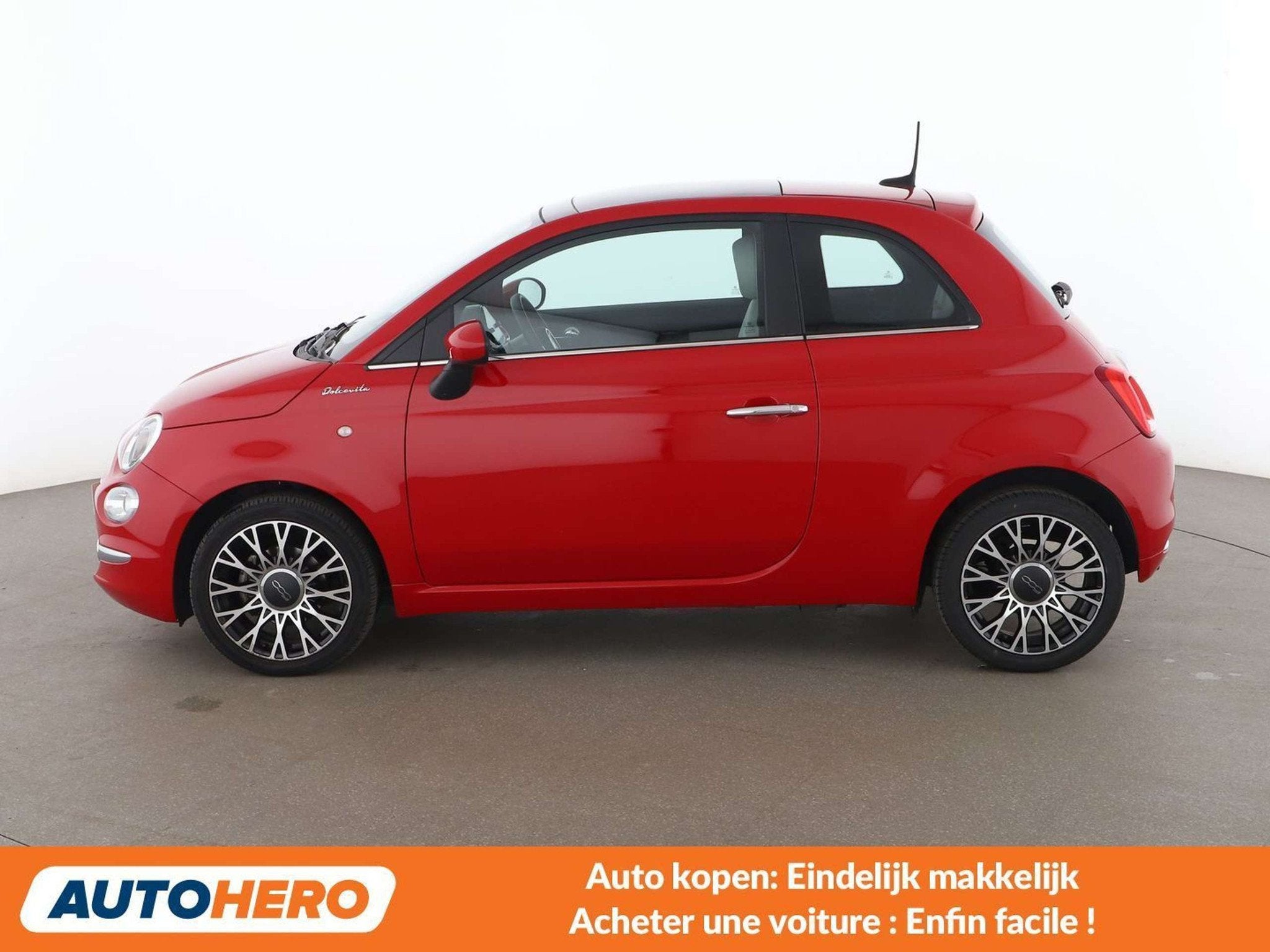 Fiat 500 1.0 Mild-Hybrid Dolcevita, Autos, Fiat, Rouge, Achat, Euro 6, 69 ch