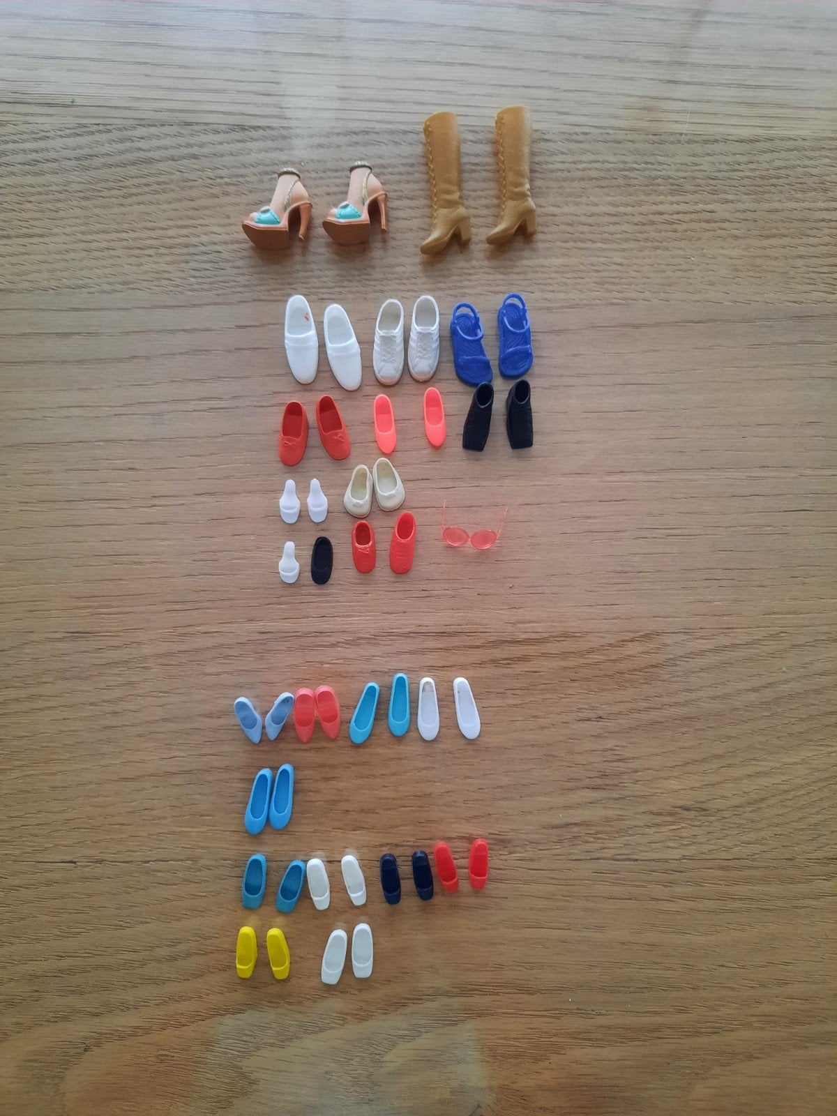 Vintage Barbie schoentjes en laarzen – verzameling Ma, Verzamelen, Ophalen of Verzenden, Gebruikt, Accessoires