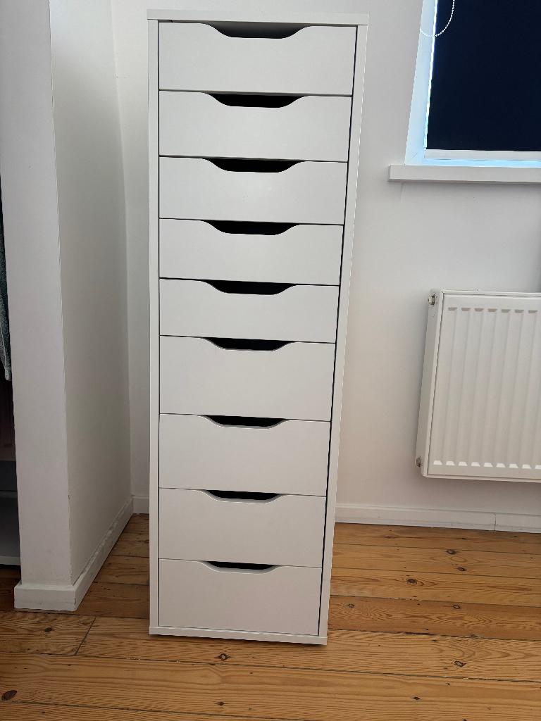 A Saisir! IKEA meuble à 9 tiroirs Alex 50eur, Enlèvement, Comme neuf, IKEA, Blanc