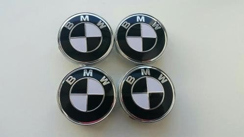 Cache-moyeux extérieurs Bmw 56 mm 60 mm 68 mm noir blanc, Enlèvement ou Envoi, Neuf