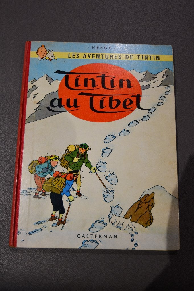 Tintin au Tibet - EO Française 1960 (Casterman Plat B29), Enlèvement ou Envoi, Utilisé, HERGE