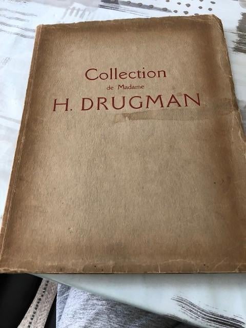 Catalogue des Meubles .... - H. Drugman Zeldzame catalogus, Antiek en Kunst, Ophalen of Verzenden