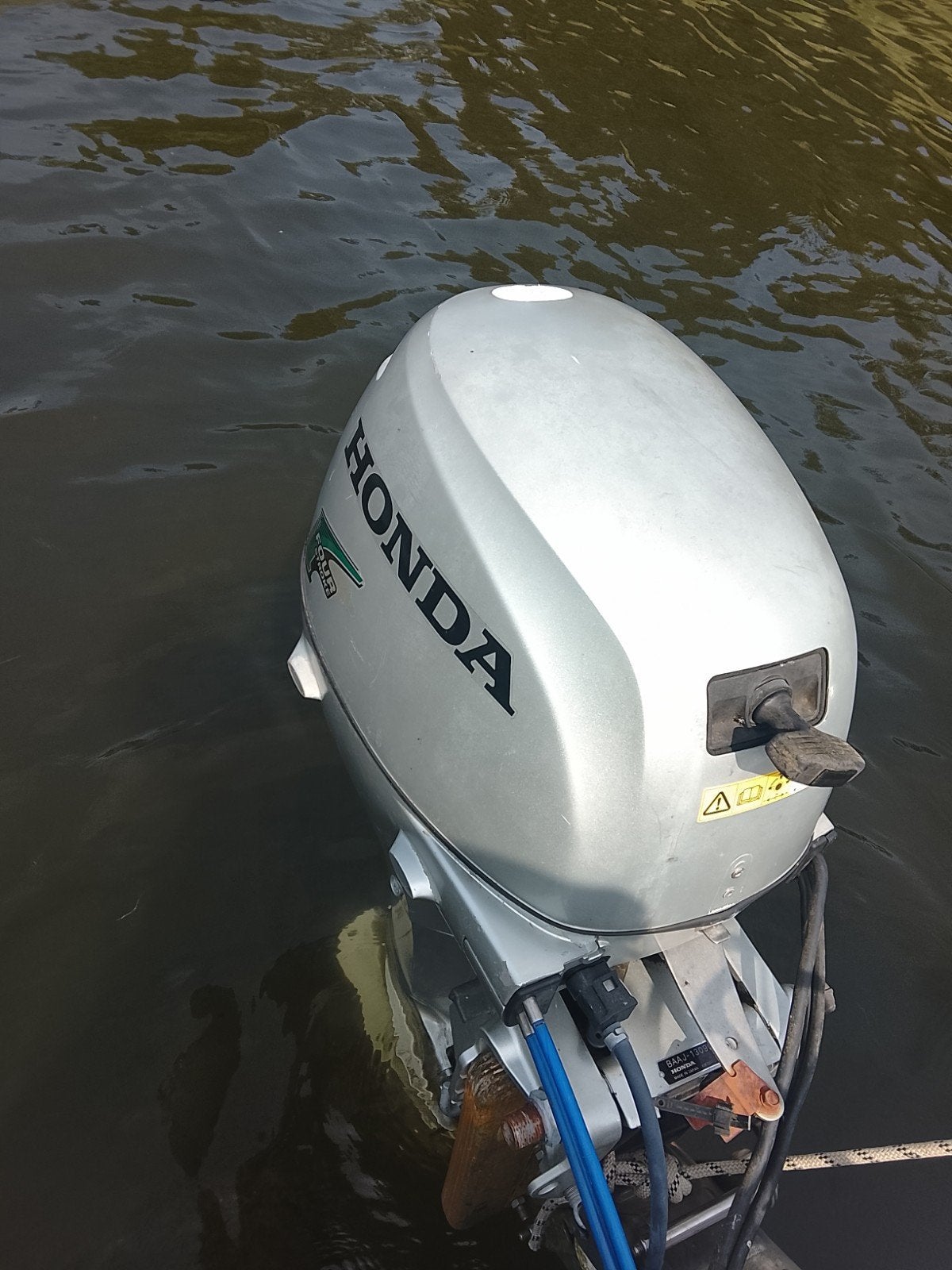 Honda 8pk 4-takt langstaart buitenboordmotor, Watersport en Boten, Buiten- en Binnenboordmotoren, Buitenboordmotor, Met afstandsbediening