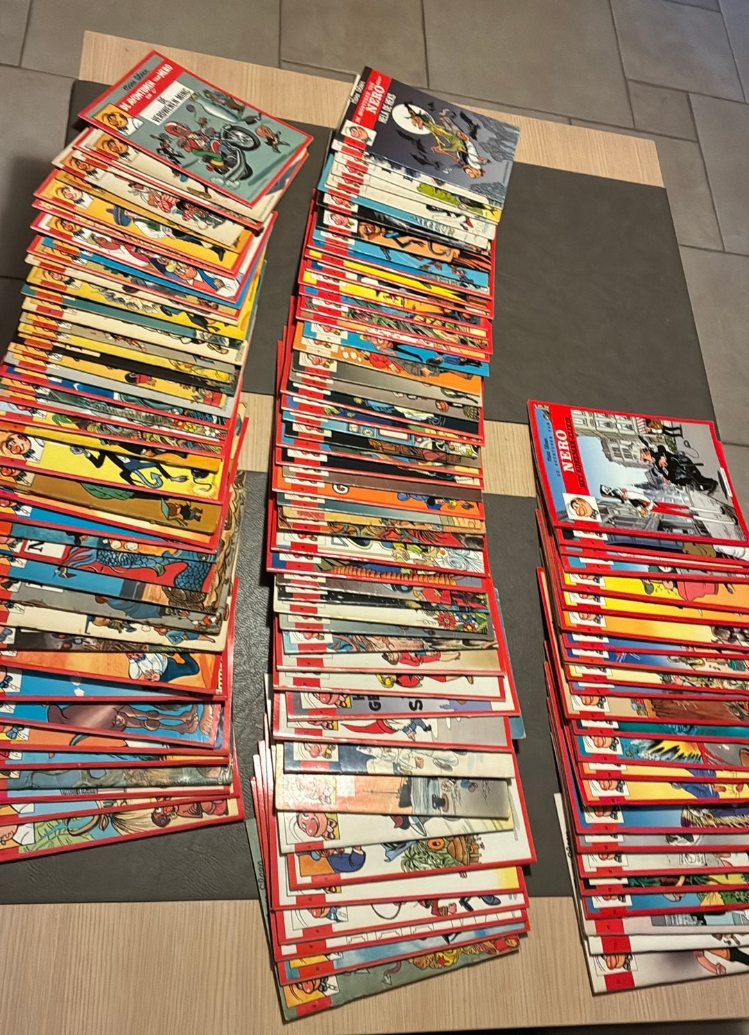 Série de bandes dessinées Nero, Enlèvement, Utilisé