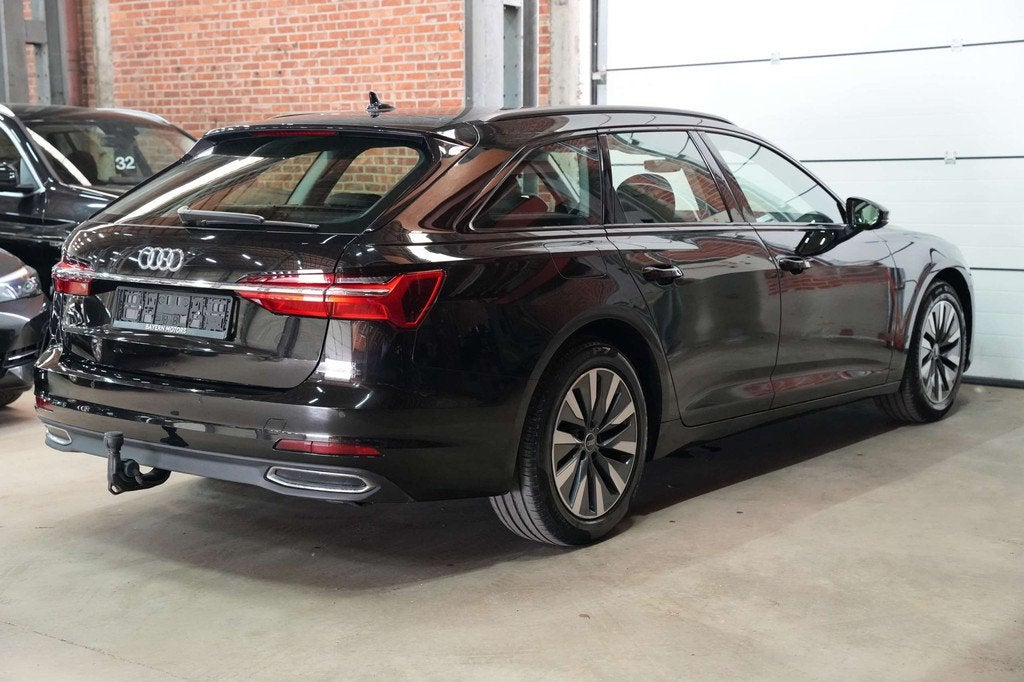 Audi A6 40 TDi Automaat Leder Trekhaak Garantie, Auto's, Audi, Automaat, 118 g/km, 4 cilinders, Zwart
