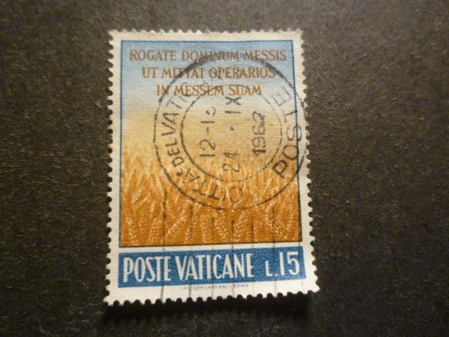 Vaticaan/Vatican 1962 Mi 398(o) Gestempeld/Oblitéré, Postzegels en Munten, Postzegels | Europa | Overig, Verzenden