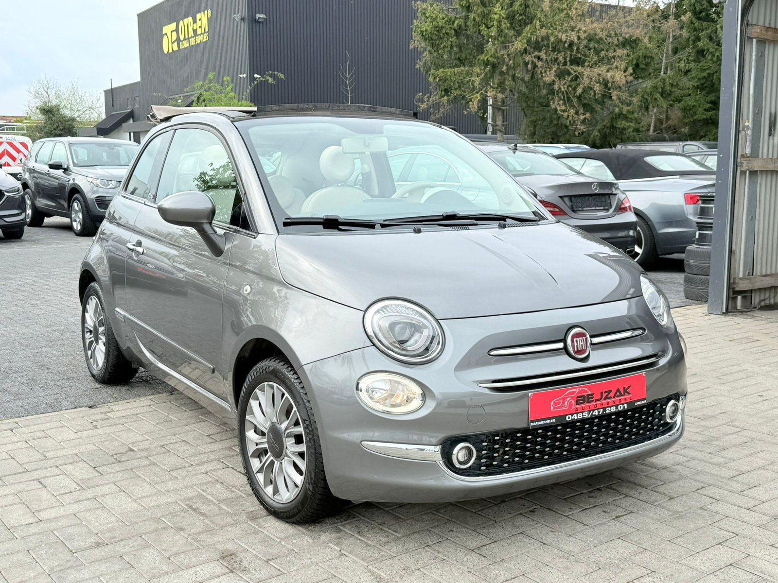 Fiat 500C Lounge 0.9i Cabrio 1j garantie 80.000km Nette staa, Autos, Fiat, Achat, Euro 6, Entreprise, Boîte manuelle