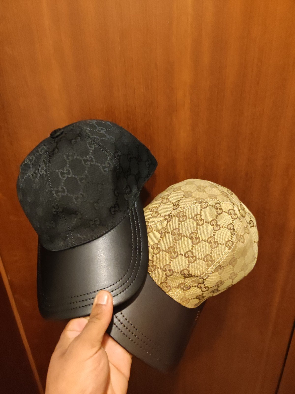 Casquette Gucci visière Noir / brune, Kleding | Heren, Hoeden en Petten, Ophalen of Verzenden, Pet