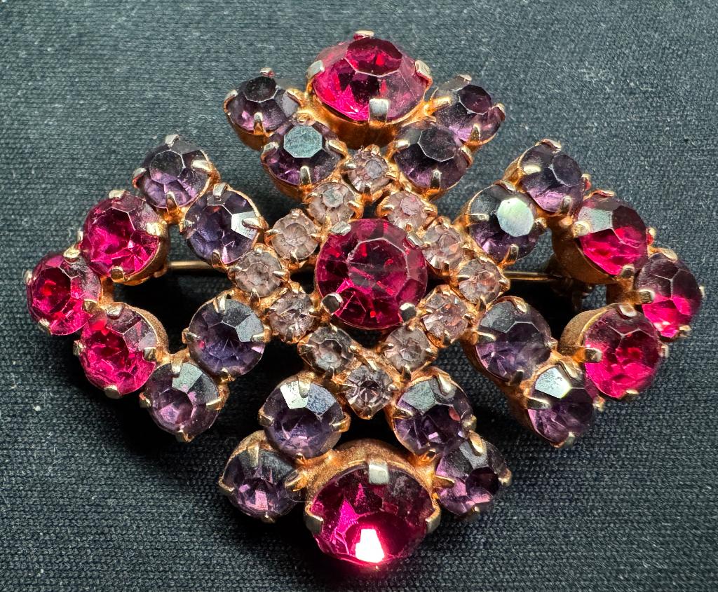 Mode-sieraden - Vintage broche uit de jaren 60, Ophalen of Verzenden, Overige materialen, Broche