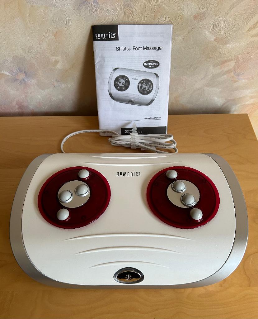 Appareil de massage Shiatsu pour les pieds Homedics, Ophalen, Zo goed als nieuw, Apparaat