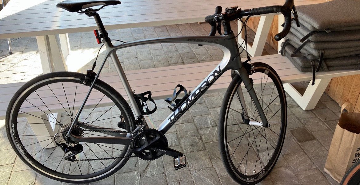 Racefiets thompson maestro carbon maat xl, Ophalen, Zo goed als nieuw