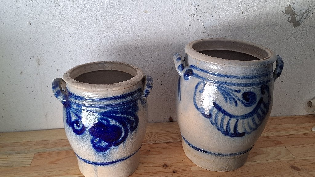 Antieke boterpotten, Ophalen