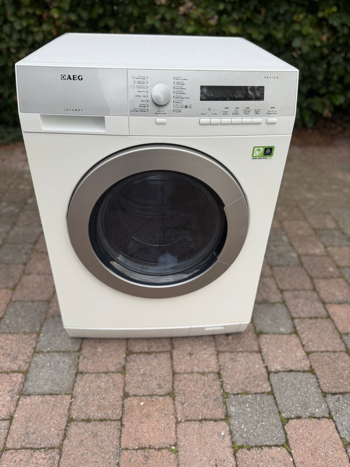 wasmachine AEG A+++ 1600T 9kg zeer proper werkt super, Elektronische apparatuur, Ophalen of Verzenden, Zo goed als nieuw