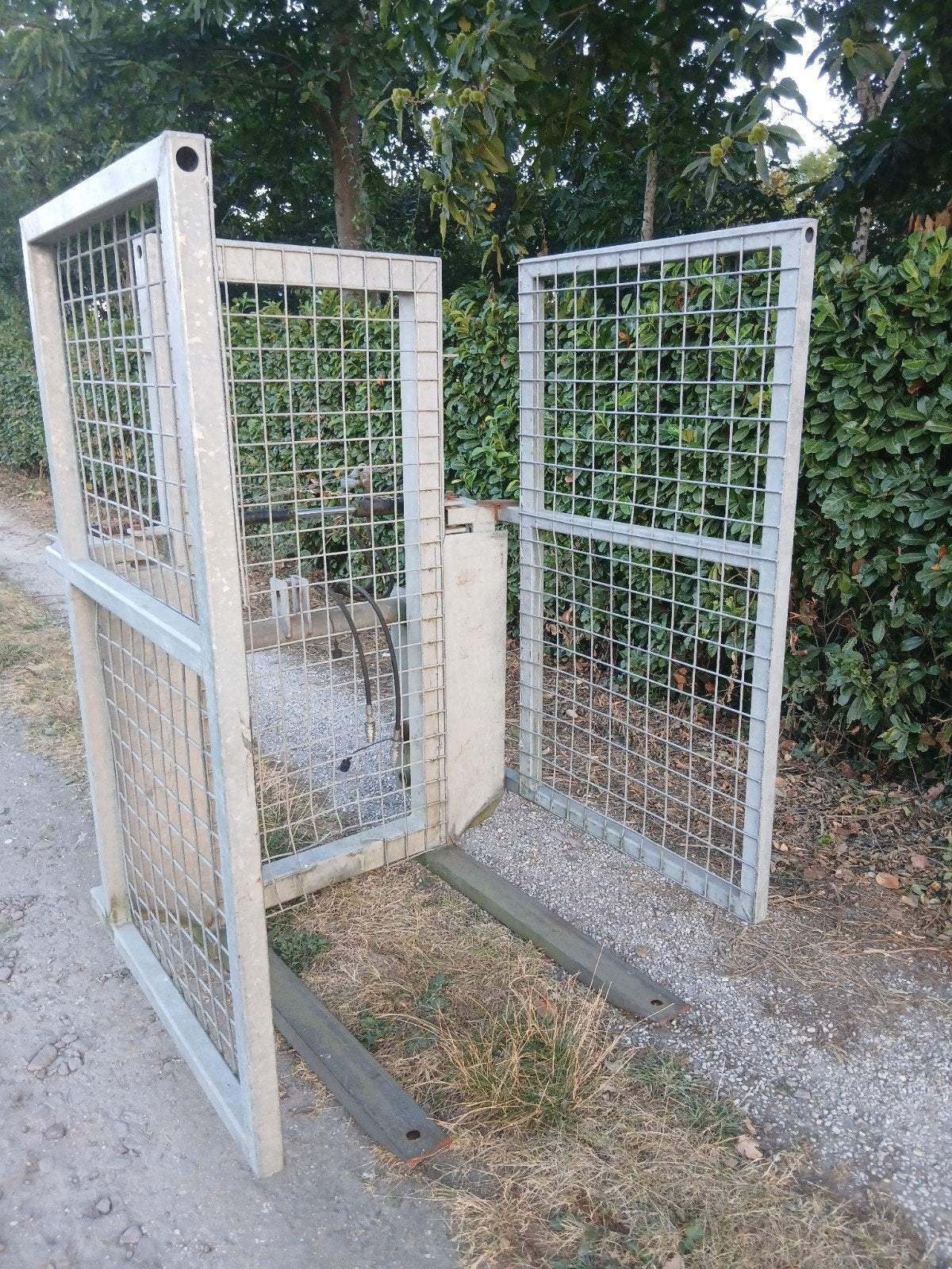 palletdrager met kistenklem, Zakelijke goederen, Ophalen