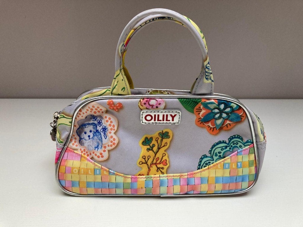 Oilily make-up toilettas — Vanity met hengsels, Ophalen of Verzenden, Gebruikt, Meerkleurig, Dame
