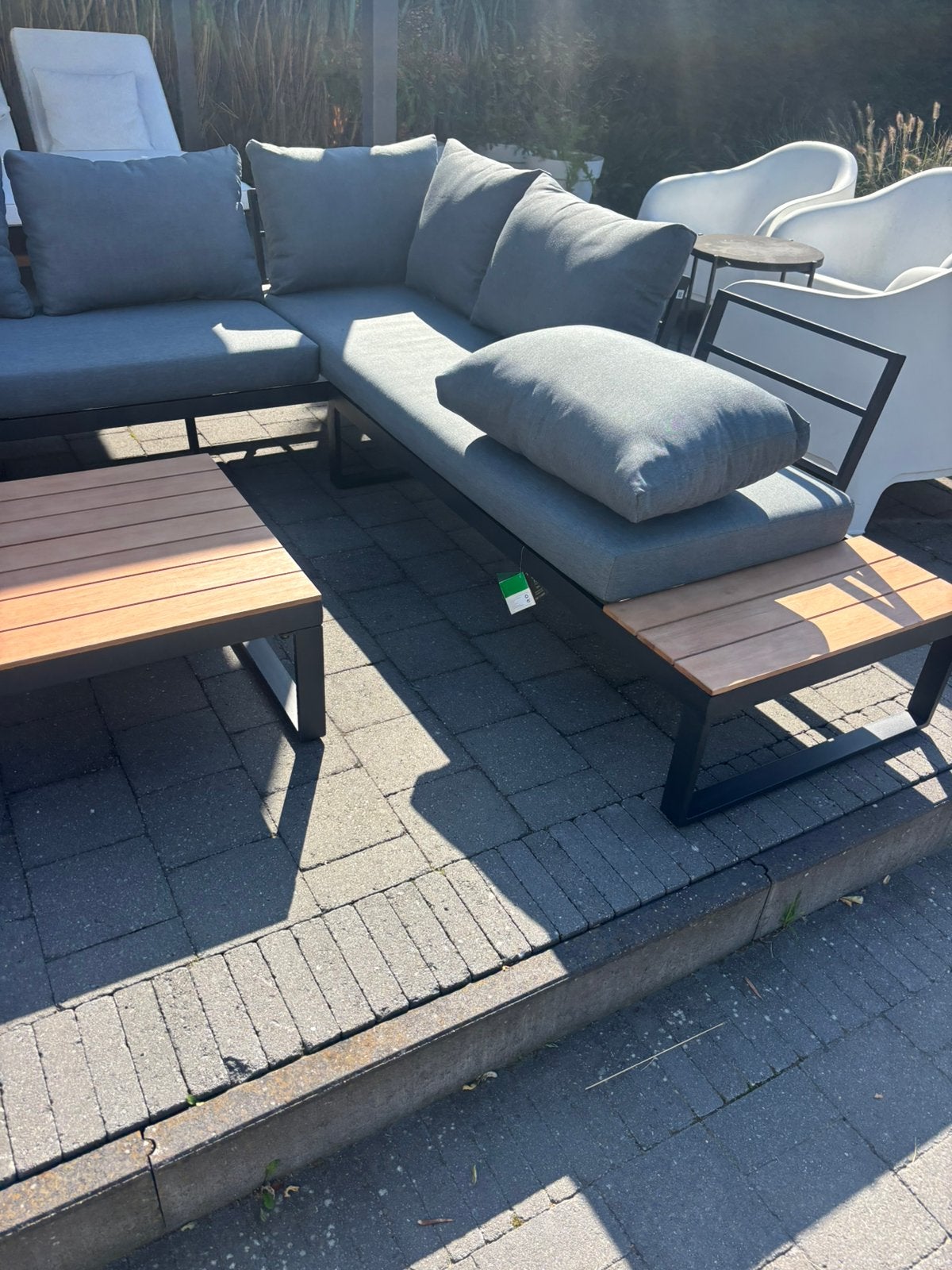 Nieuwe loungeset, Ophalen, Zo goed als nieuw, Aluminium, Loungeset