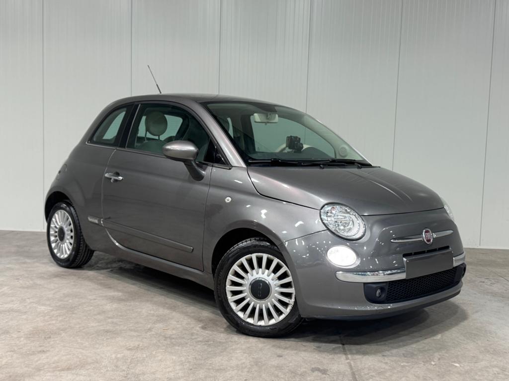 Fiat 500 - 135.000 km - 2012 - benzine - carpass - GARANTIE, Auto's, Fiat, Bedrijf, Radio, Benzine, Euro 5, Grijs, Ophalen