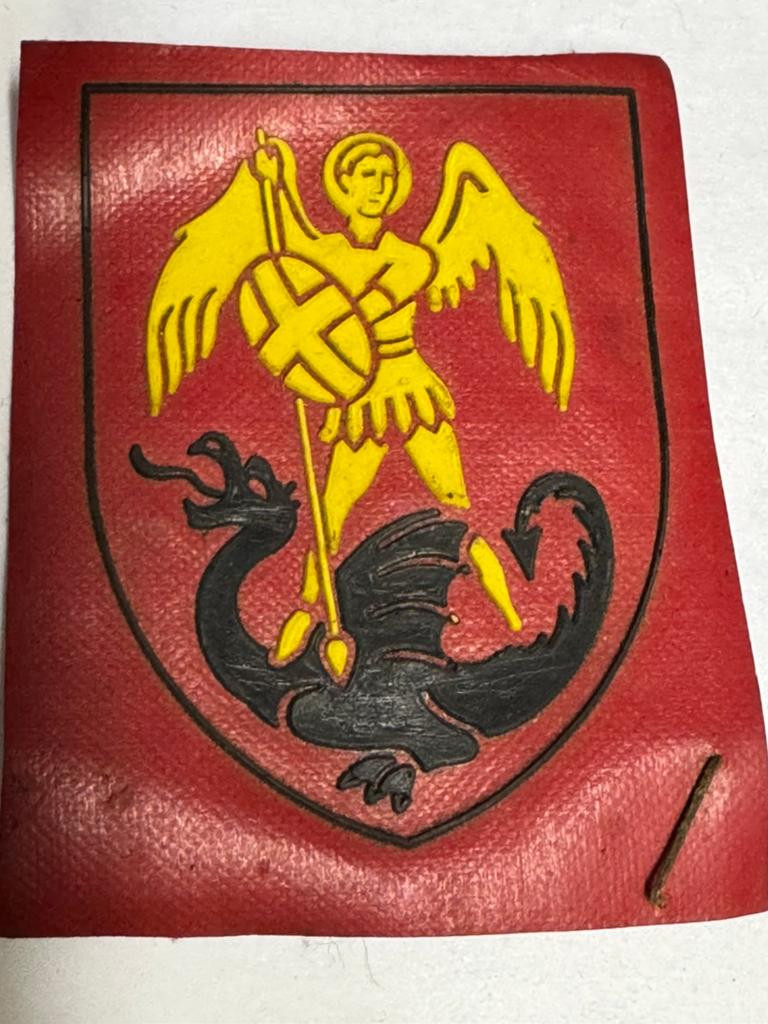 Emblème de l'armée belge ABL, Enlèvement ou Envoi, Armée de terre, Emblème ou Badge