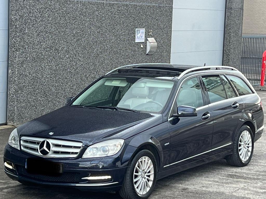 MERCEDES C220CDİ EURO5 TOIT PANORAMIQUE CUIR GPS XÉNON, Cuir, Euro 5, Achat, Beige