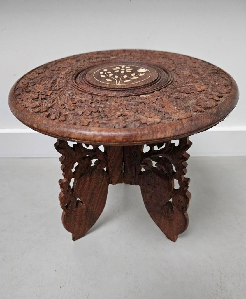 Vintage Plantentafeltje India, Antiek en Kunst, Ophalen of Verzenden