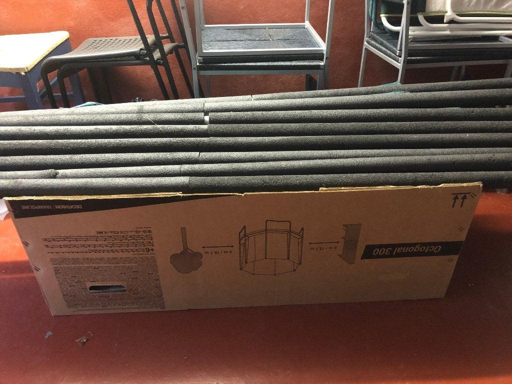 Trampoline, Sport en Fitness, Ophalen, Gebruikt