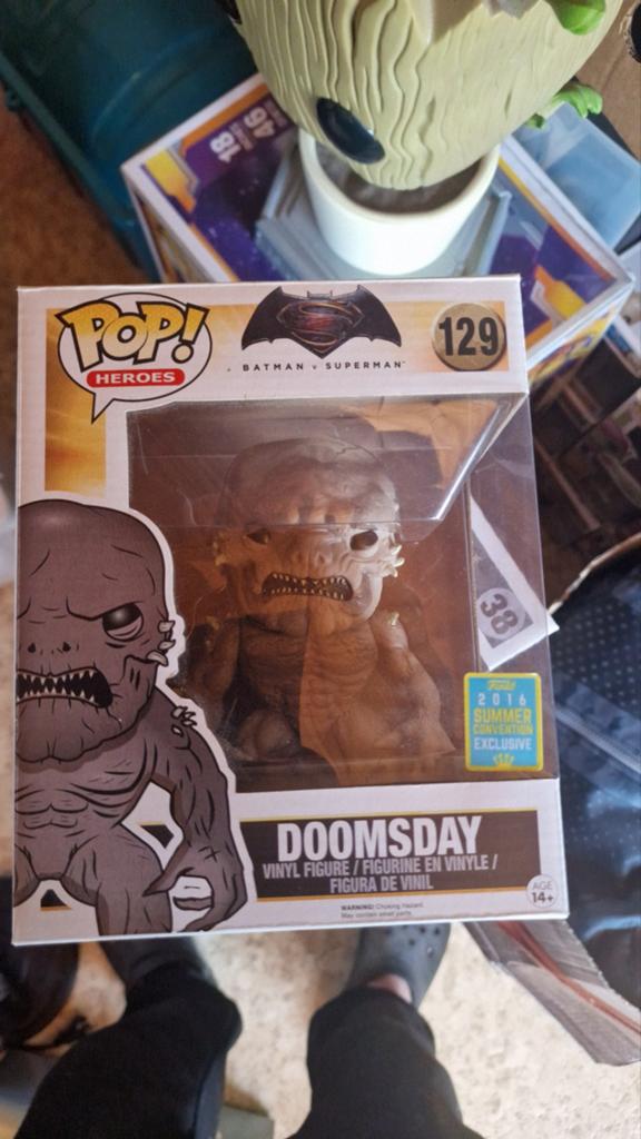 Funko Pop Batman v Superman 129 Doomsday, Ophalen of Verzenden