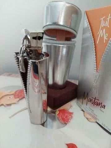 Extrait Just Me de Montana et Ecrin d'Argent rechargeable, Bijoux, Sacs & Beauté, Enlèvement ou Envoi, Neuf