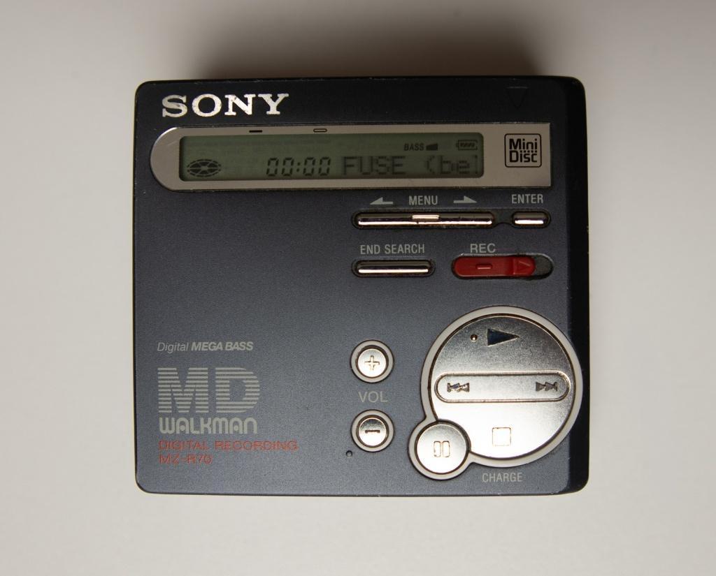 Sony MiniDisc MZ-R70, Audio, Tv en Foto, Walkmans, Discmans en Minidiscspelers, Ophalen, Minidisc-recorder