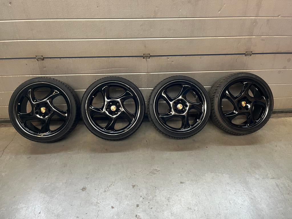 Jantes RH Cup 3 - 8,5Jx18 ET35 5x112 Style Porsche Turbo, Auto-onderdelen, Banden en Velgen, Ophalen, 18 inch, Gebruikt, Banden en Velgen