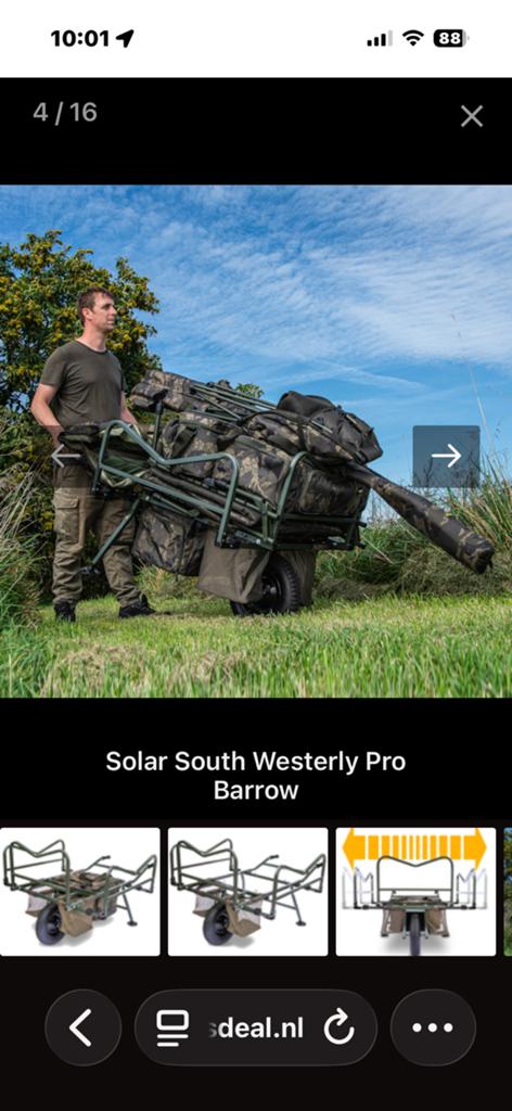 Solar barrow, Dieren en Toebehoren, Paarden en Pony's | Overige Paardenspullen, Ophalen, Zo goed als nieuw