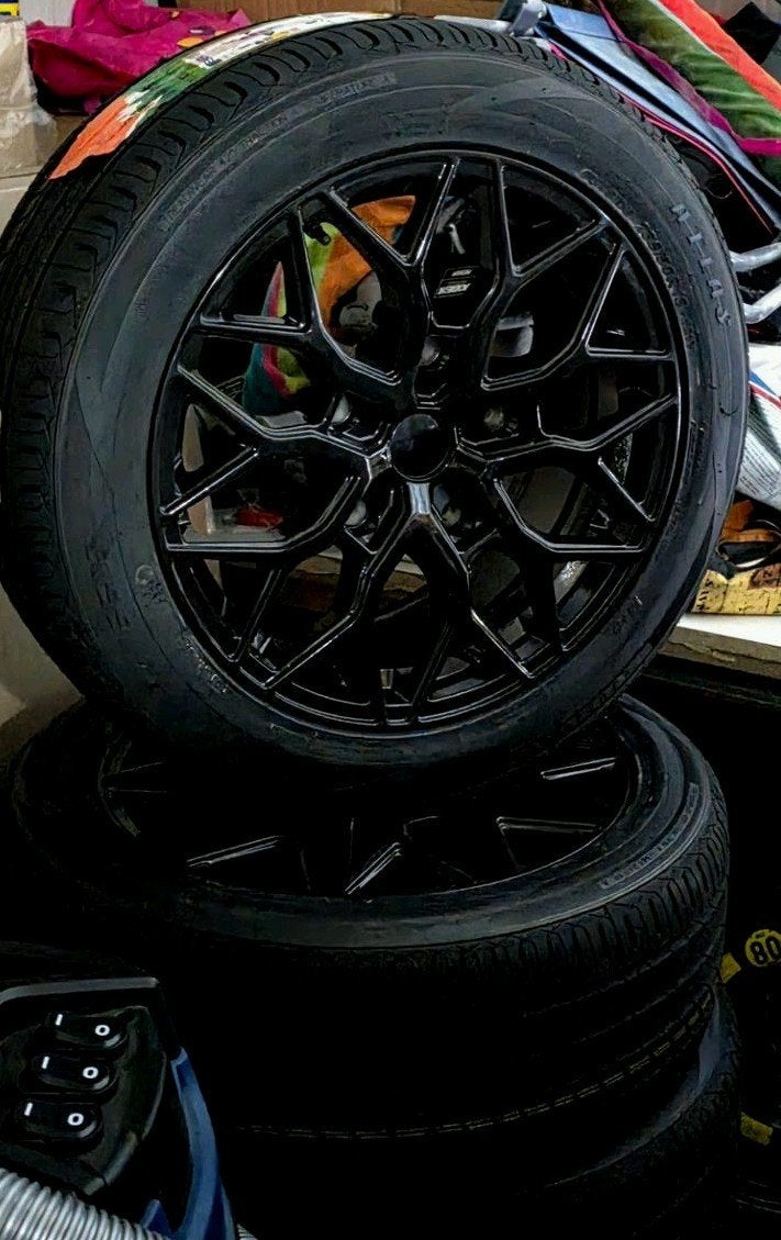 Prachtige Ford transit Custom compl.set nieuw +TPMS incl btw, Autos : Pièces & Accessoires, Neuf, Pneus et Jantes, Pneus été, Enlèvement