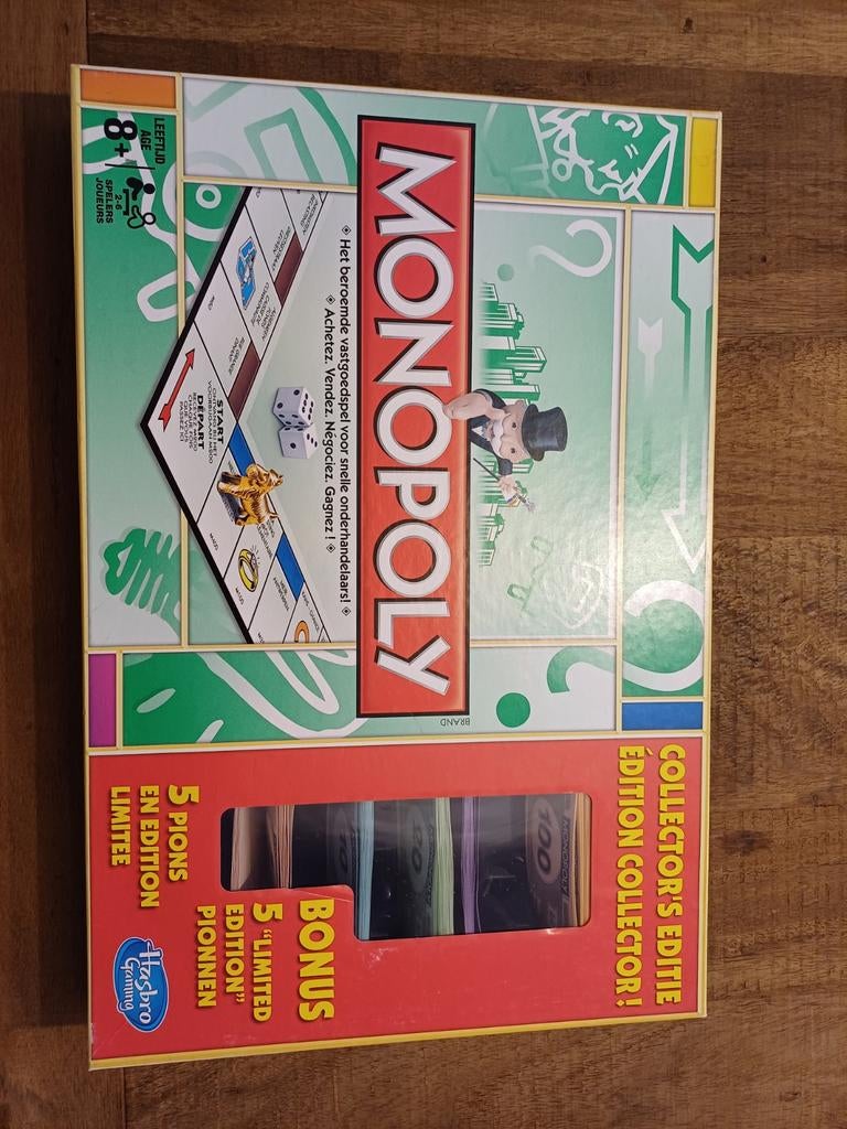 Édition Monopoly Collector, Enlèvement ou Envoi