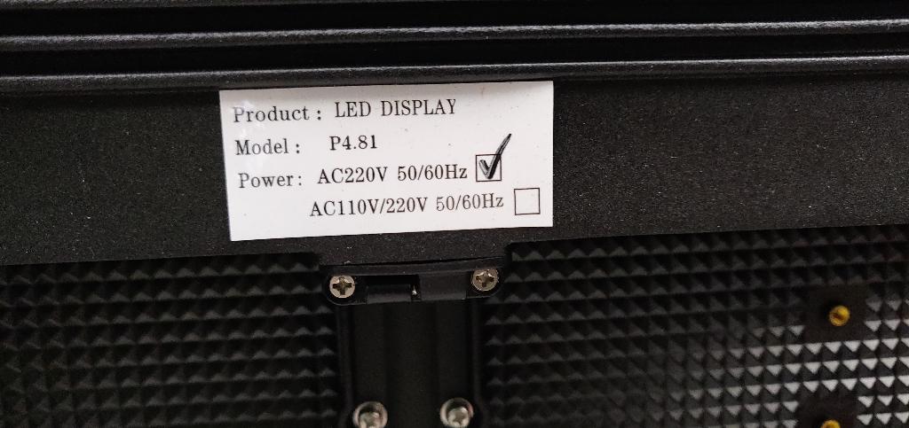 nieuwe led display P4.81 1000 mm x 500 mm (scorebord), TV, Hi-fi & Vidéo, Appareils professionnels, Enlèvement, Neuf