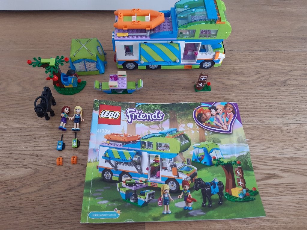 Lego friends Mia's Camper 41339, Lego, Friends, Ophalen of Verzenden, Zo goed als nieuw