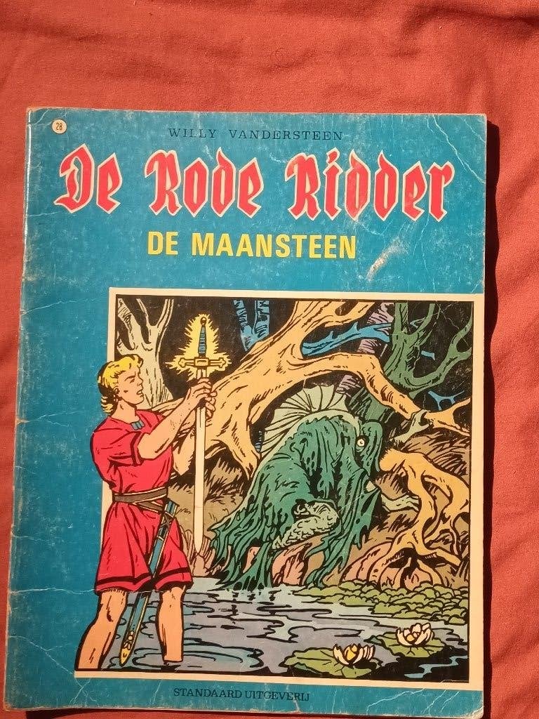 de rode ridder 28: de maansteen, Eén stripboek, Ophalen of Verzenden, Gelezen