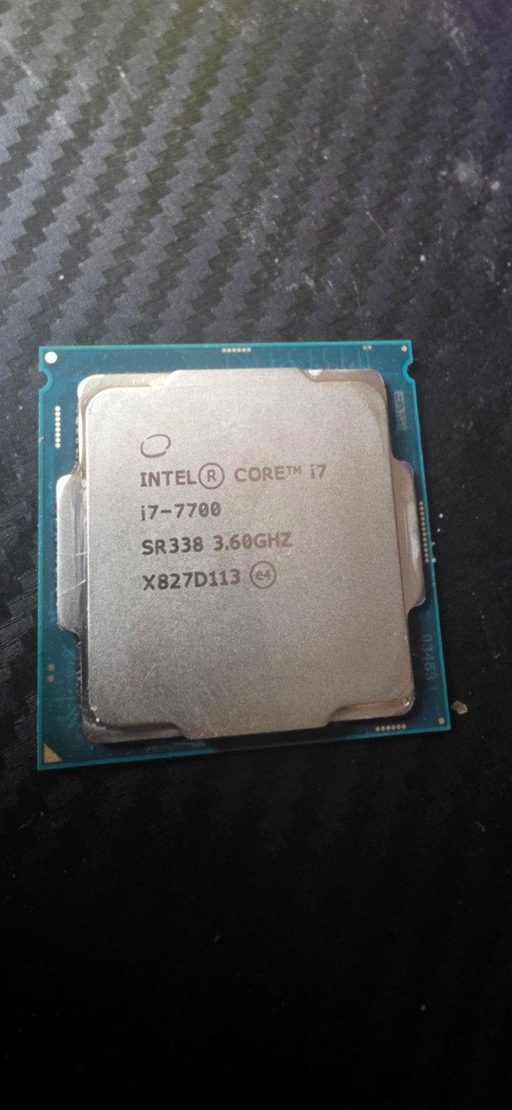Processeur Intel Core i7 7700 à 3,60 GHz, Informatique & Logiciels, Processeurs, Enlèvement ou Envoi