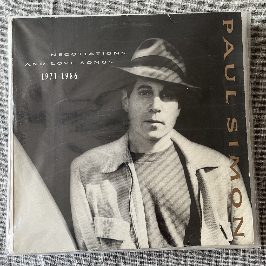 lp - Paul Simon - Negotiations And Love Songs, Ophalen of Verzenden, Gebruikt, Pop, LP