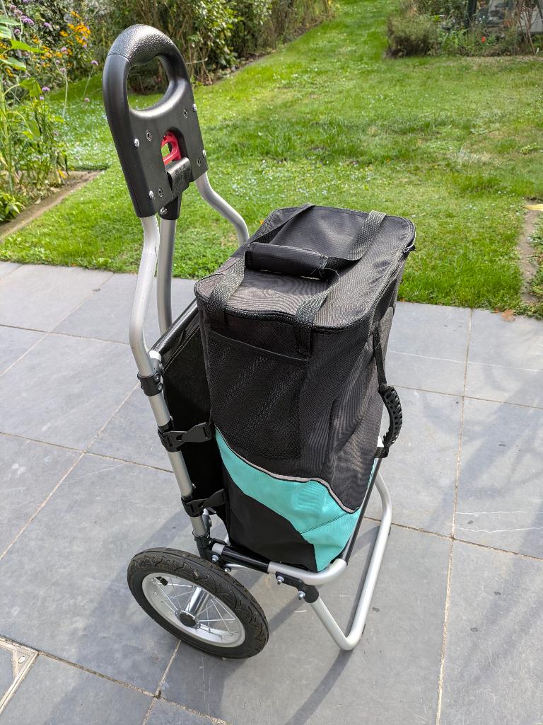 Fietskar/trolley, Fietsen en Brommers, Ophalen, Zo goed als nieuw