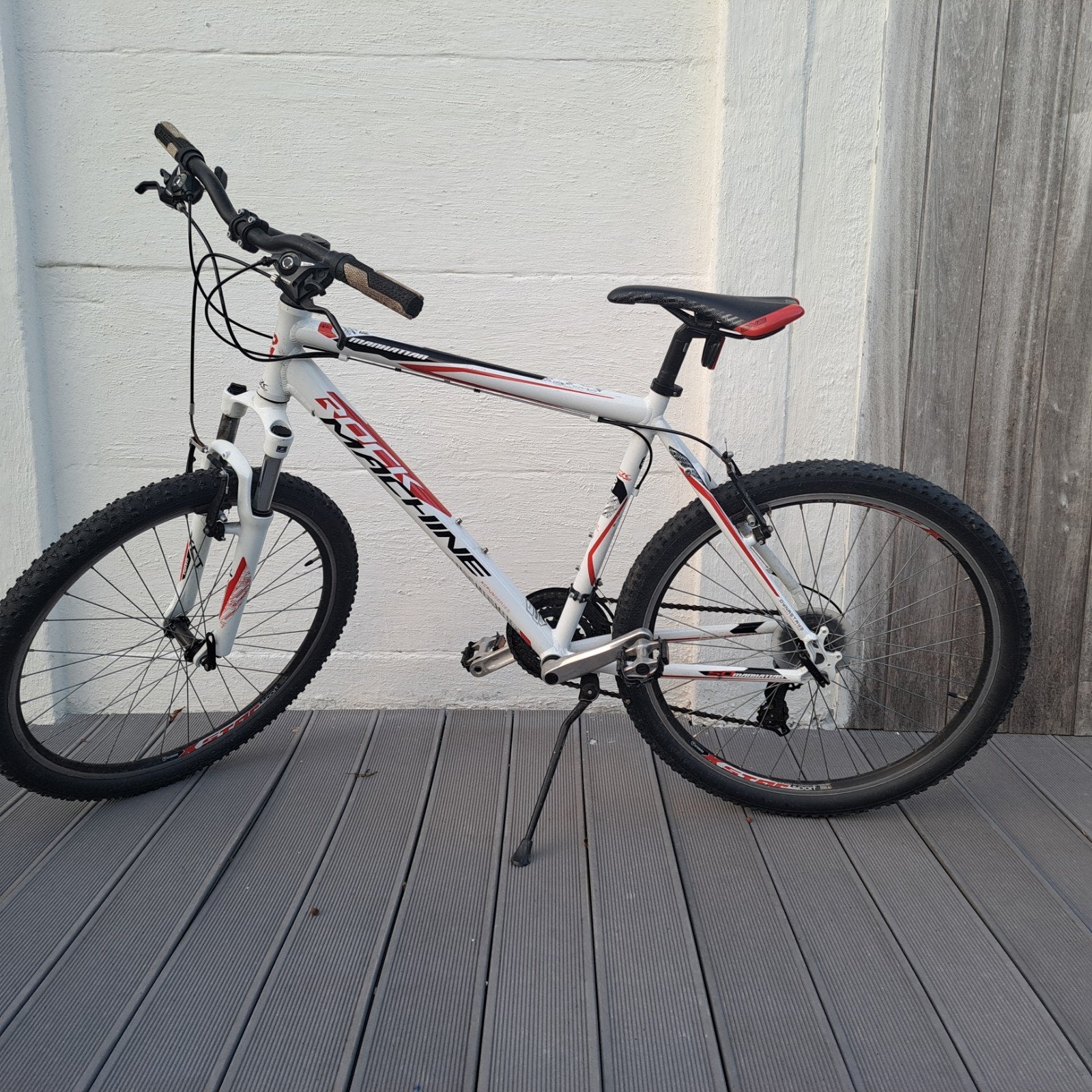 mountainbike damens, Ophalen