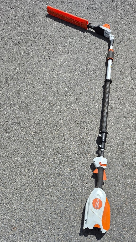 Stihl HLA 86 accuheggenschaar op steel, Ophalen, Zo goed als nieuw, Accu, Viking / Stihl