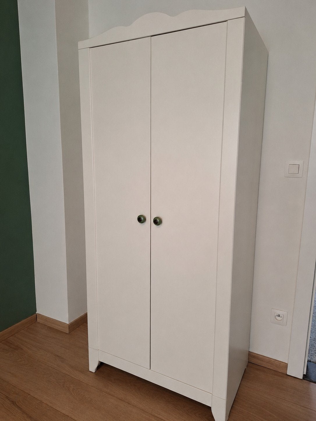 SMÅGÖRA
Kledingkast wit Ikea, Avec tablette(s), Comme neuf, 50 à 100 cm, 50 à 75 cm