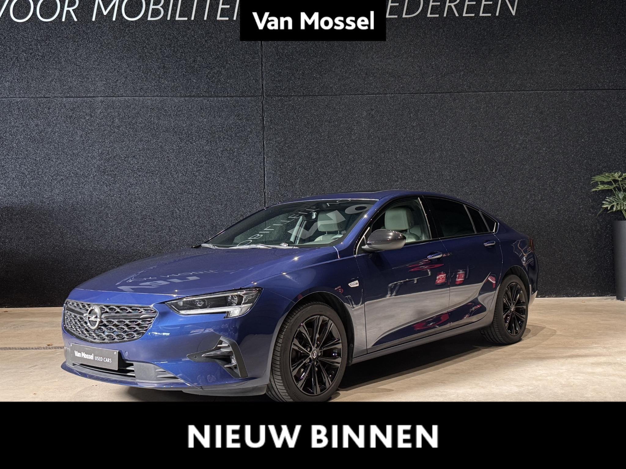 Opel Insignia Grand Sport 1.5 Turbo D S/S 90kW Business AT8, Auto's, Gebruikt, Euro 6, Blauw, 3 cilinders
