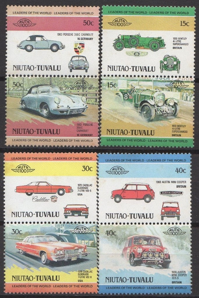 Niutao-Tuvalu - auto's, Ophalen of Verzenden, Postfris