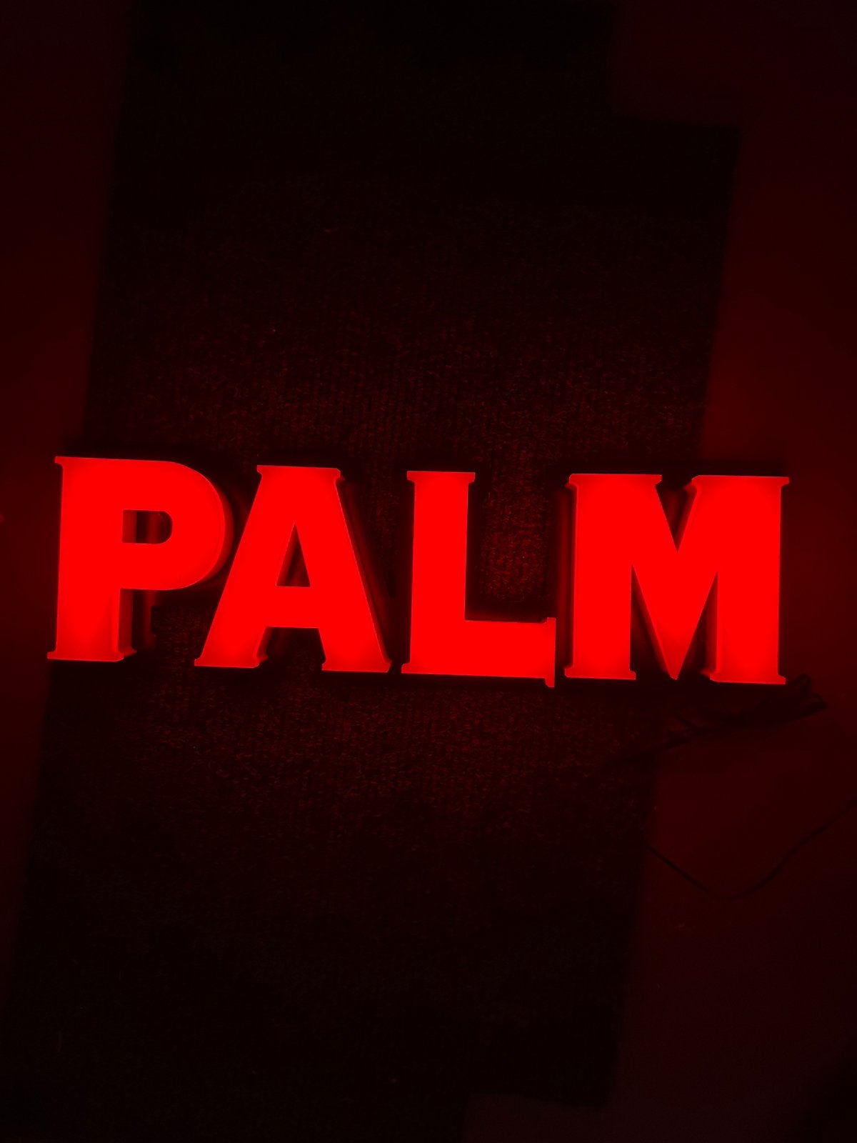 Palm lichtreclame, Verzamelen, Biermerken, Ophalen of Verzenden, Palm